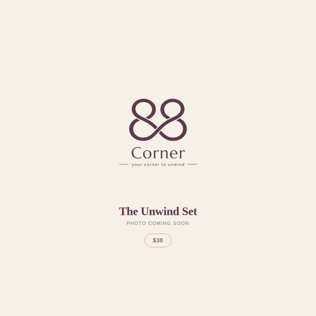 The Unwind Set by 88 Corner — reusable heating pad and soft sleep mask